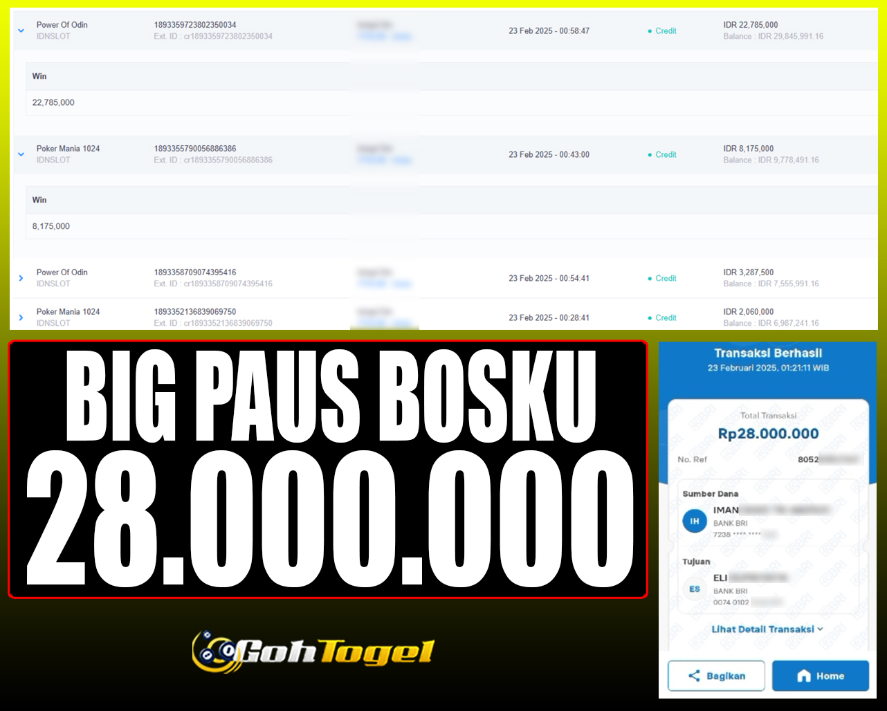 SELAMAT KEPADA ID XXX JACKPOT SLOT PRAGMATIC