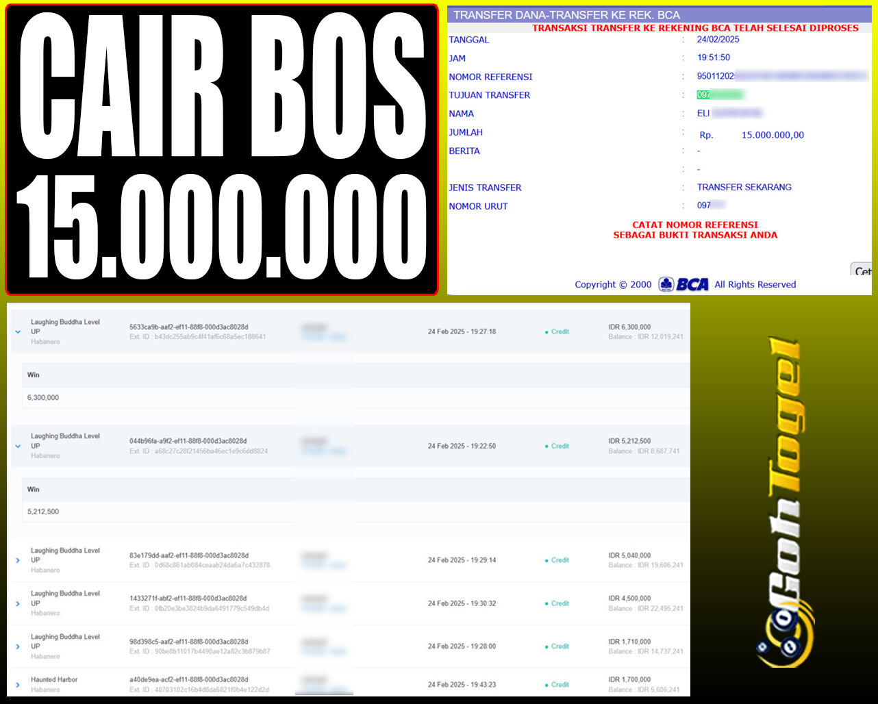 SELAMAT KEPADA ID XXX JACKPOT SLOT PRAGMATIC