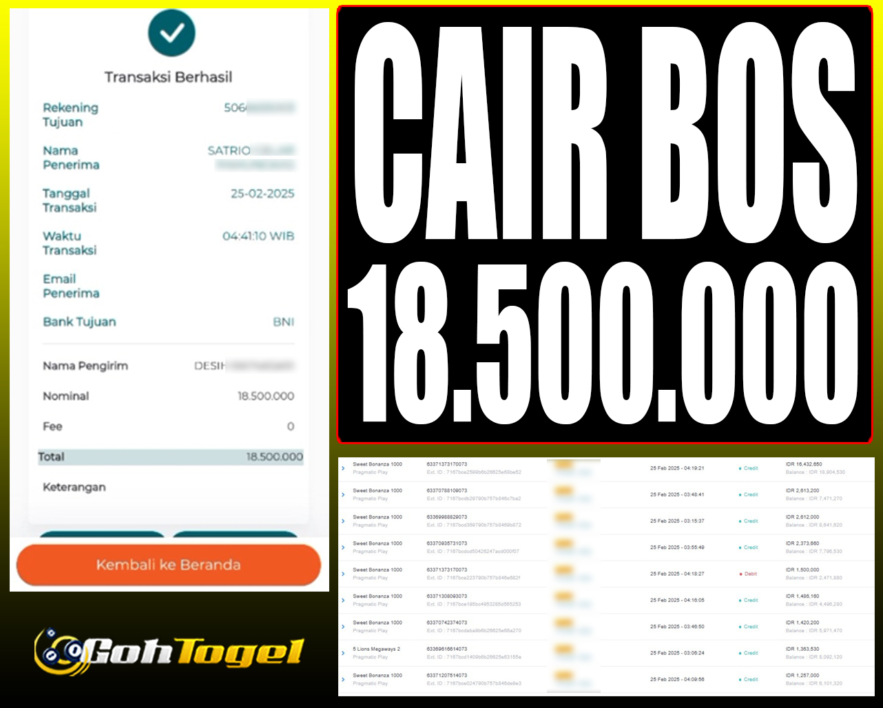 SELAMAT KEPADA ID XXX JACKPOT SLOT PRAGMATIC