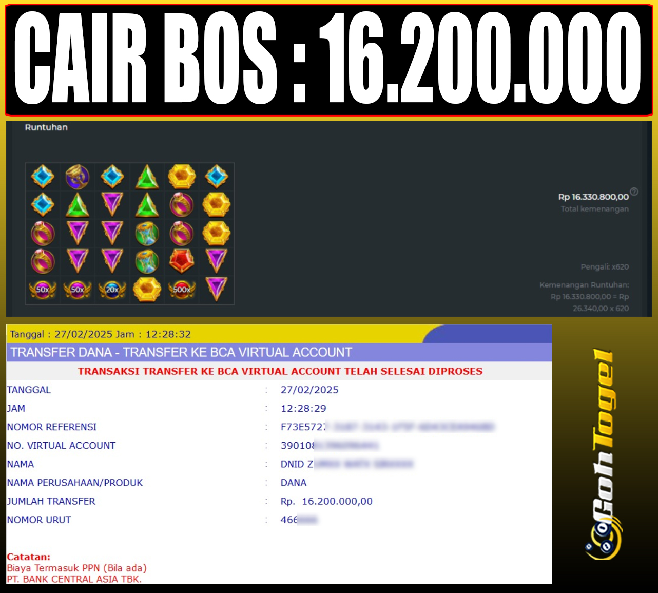 SELAMAT KEPADA ID XXX JACKPOT SLOT PRAGMATIC