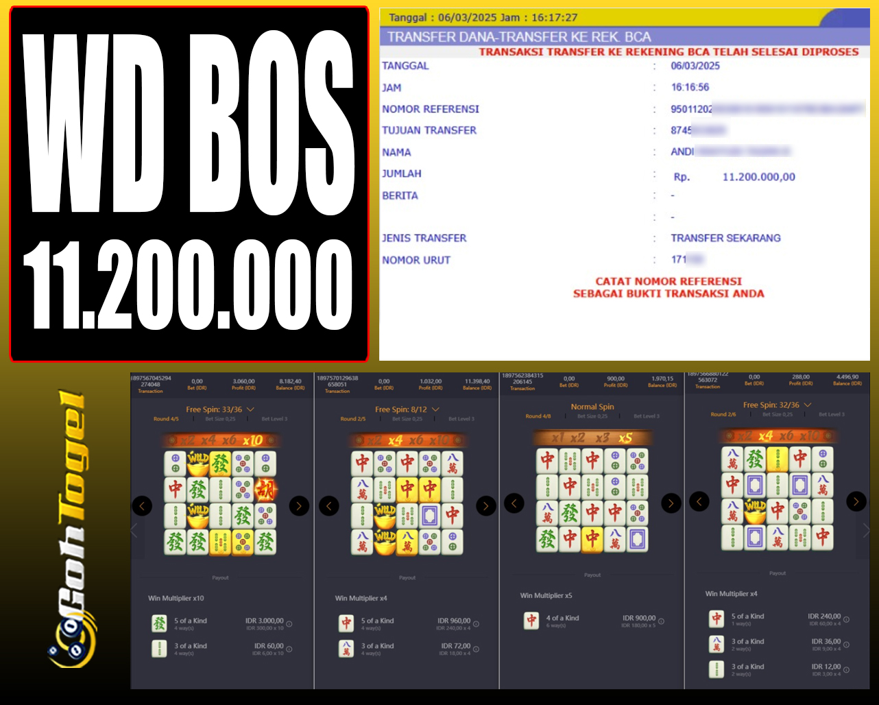 SELAMAT KEPADA ID XXX JACKPOT SLOT PRAGMATIC