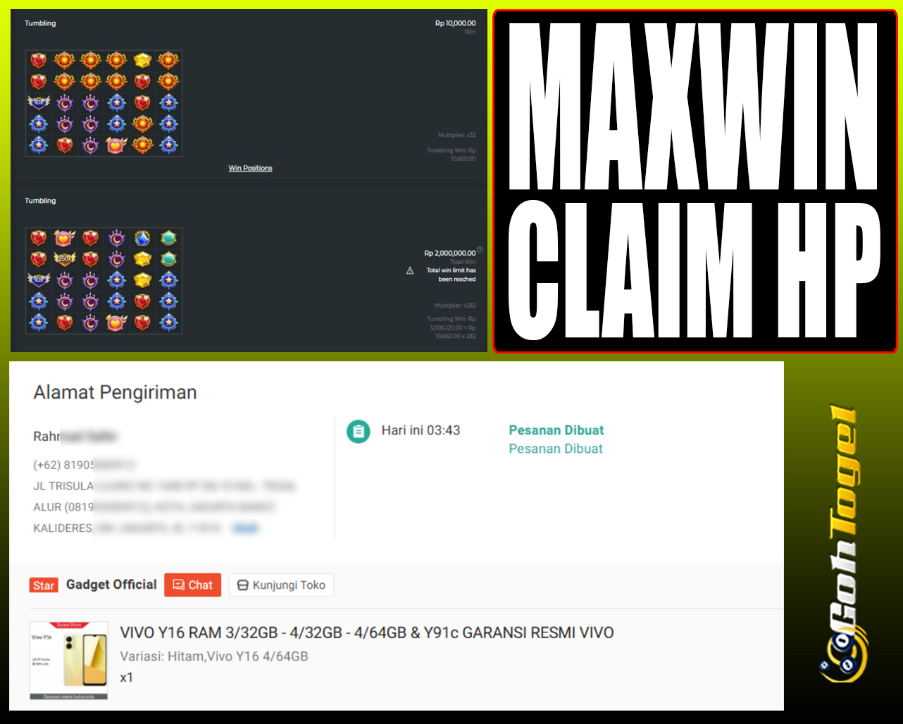 SELAMAT KEPADA ID XXX JACKPOT SLOT PRAGMATIC