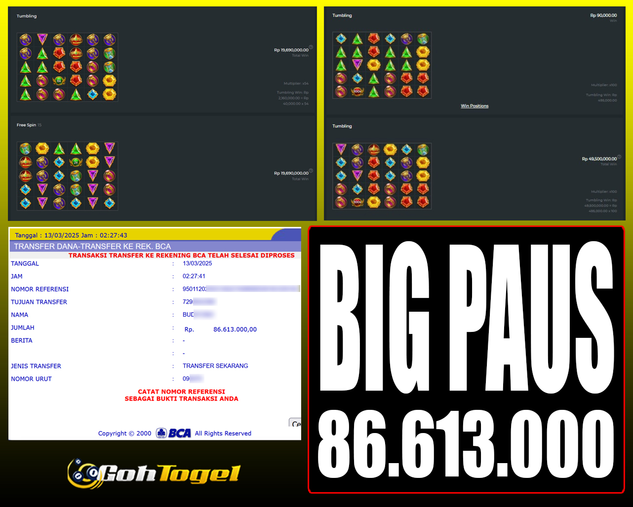  SELAMAT KEPADA ID XXX JACKPOT SLOT PRAGMATIC