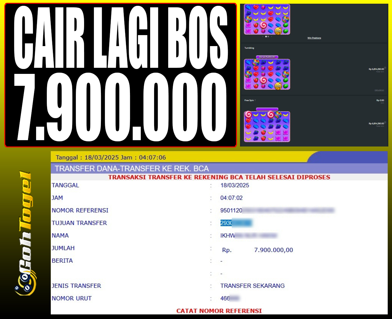  SELAMAT KEPADA ID XXX JACKPOT SLOT PRAGMATIC