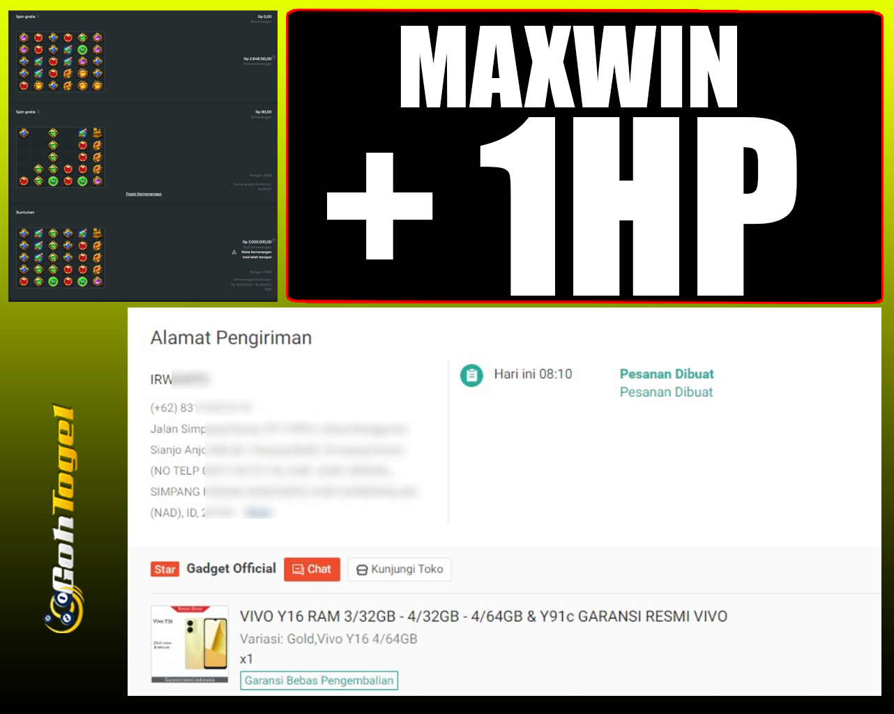 SELAMAT KEPADA ID XXX JACKPOT SLOT PRAGMATIC