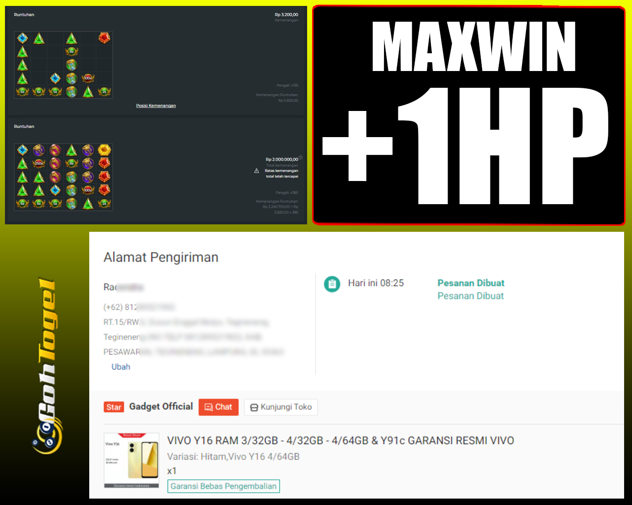 SELAMAT KEPADA ID XXX JACKPOT SLOT PRAGMATIC