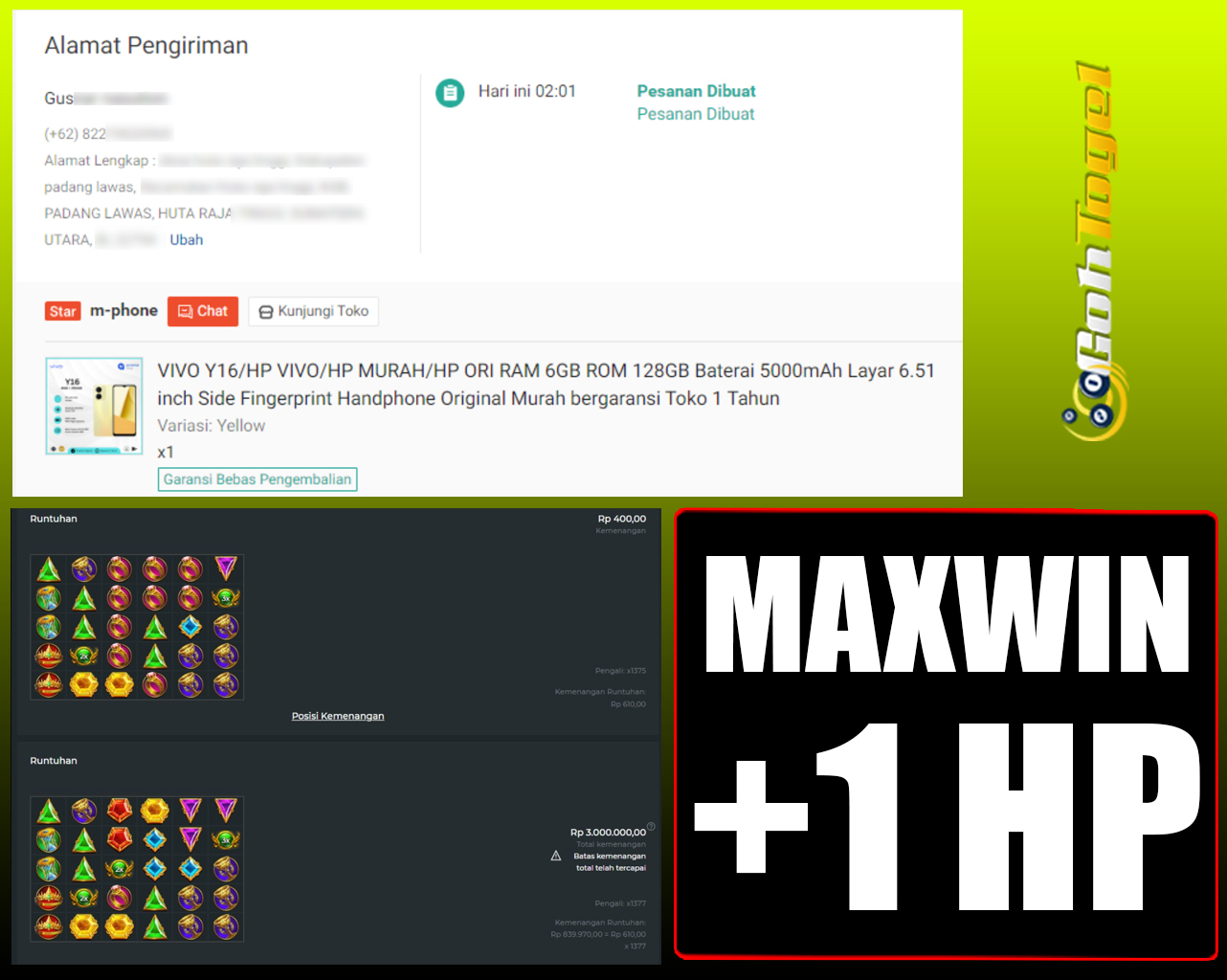 SELAMAT KEPADA ID XXX JACKPOT SLOT PRAGMATIC