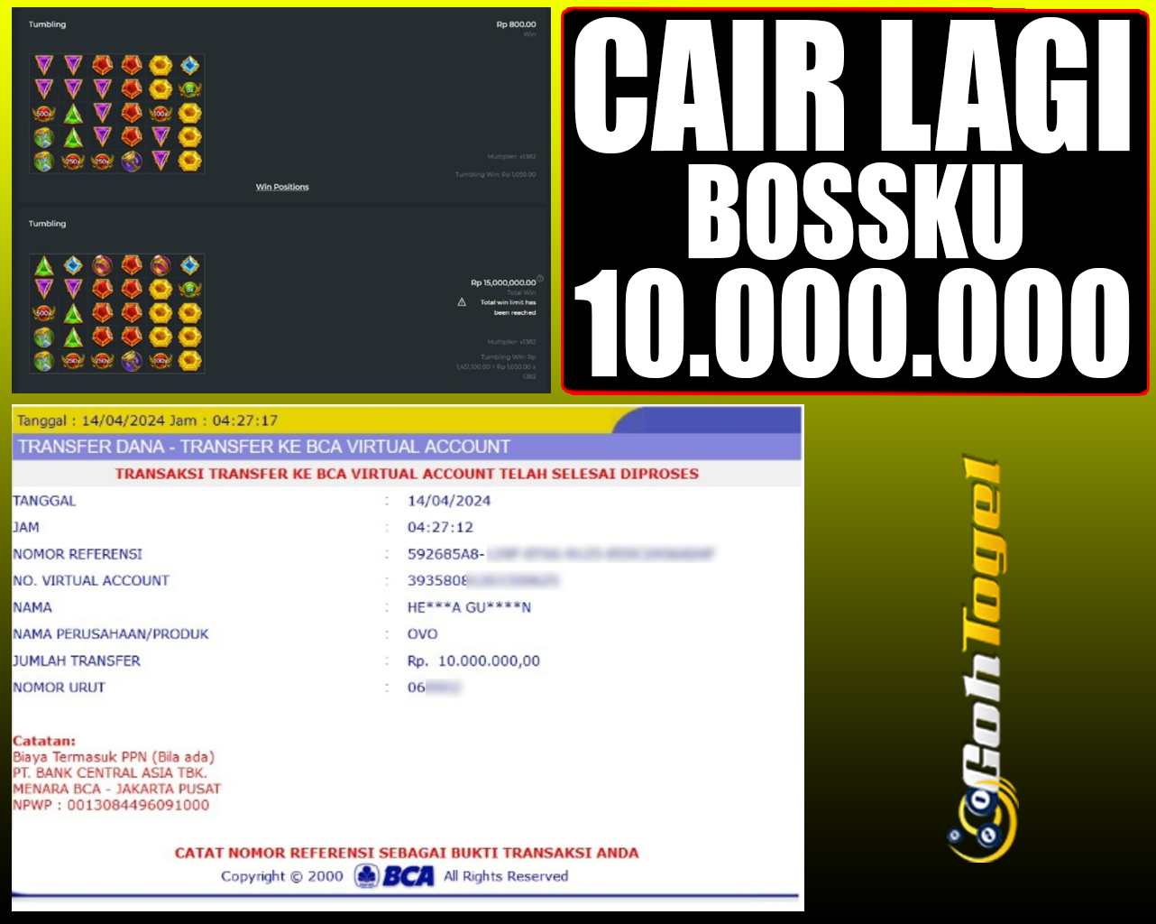 SELAMAT KEPADA ID XXX JACKPOT SLOT PRAGMATIC