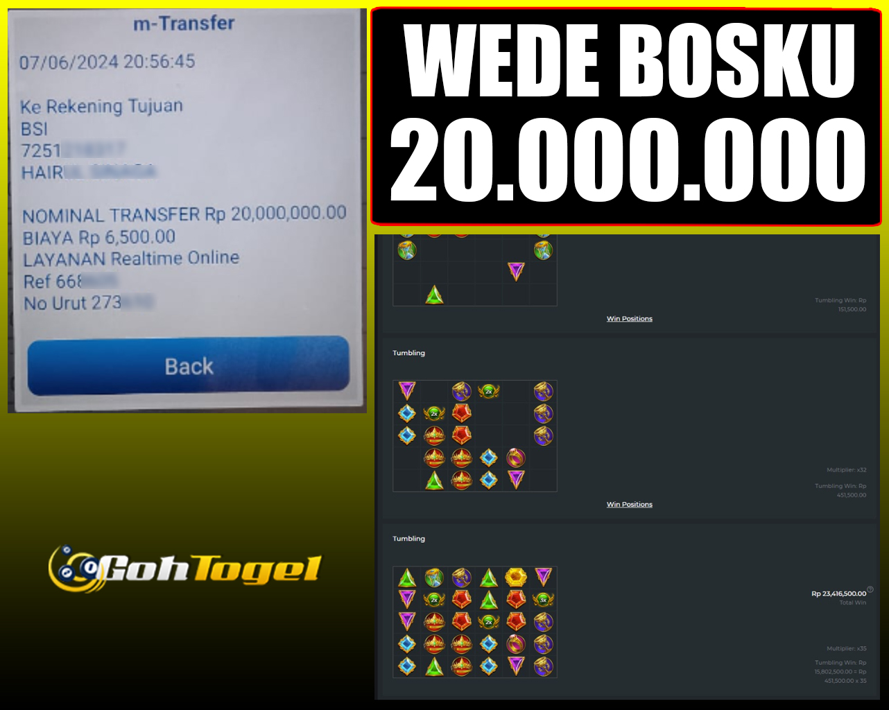 SELAMAT KEPADA ID XXX JACKPOT SLOT PRAGMATIC