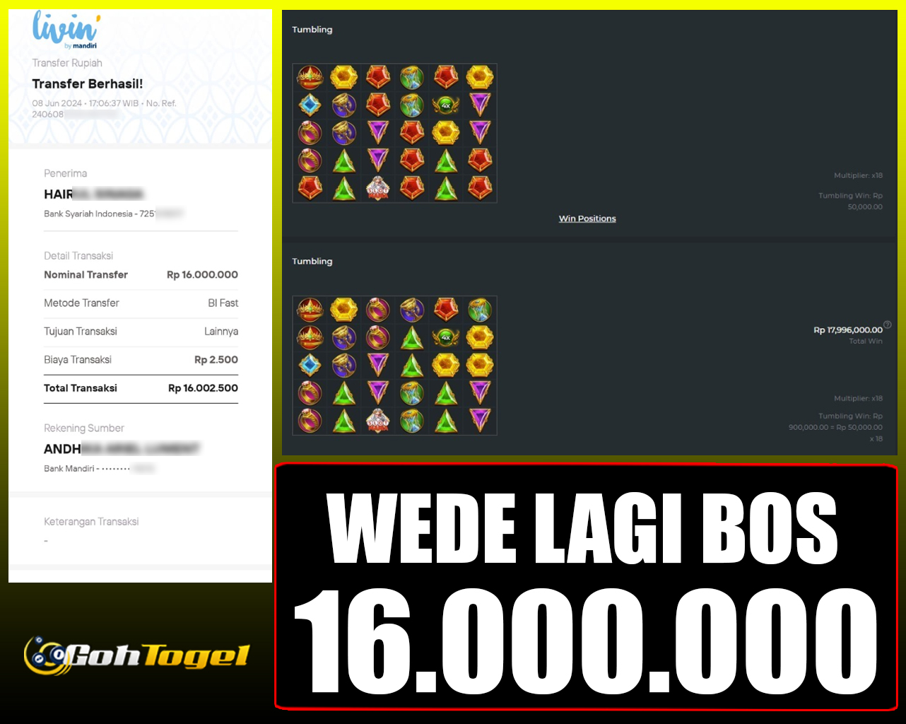 SELAMAT KEPADA ID XXX JACKPOT SLOT PRAGMATIC