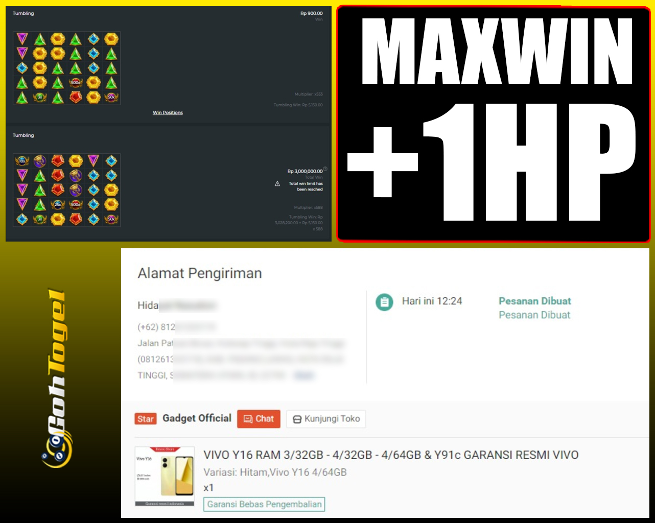 SELAMAT KEPADA ID XXX JACKPOT SLOT PRAGMATIC