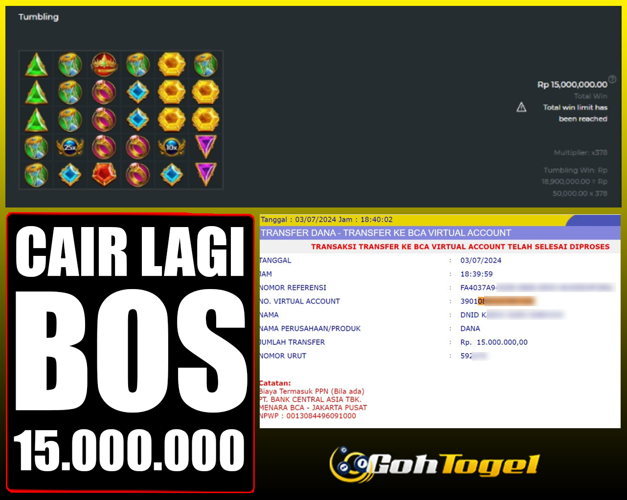 SELAMAT KEPADA ID XXX JACKPOT SLOT PRAGMATIC