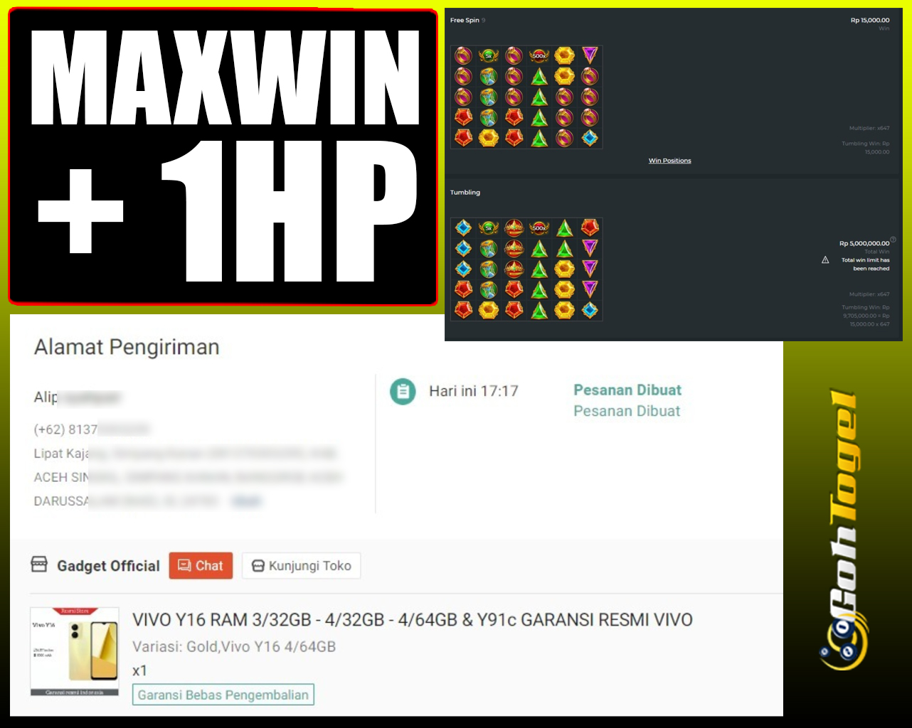 SELAMAT KEPADA ID XXX JACKPOT SLOT PRAGMATIC