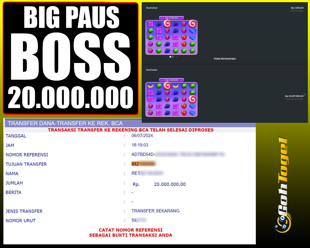 SELAMAT KEPADA ID XXX JACKPOT SLOT PRAGMATIC