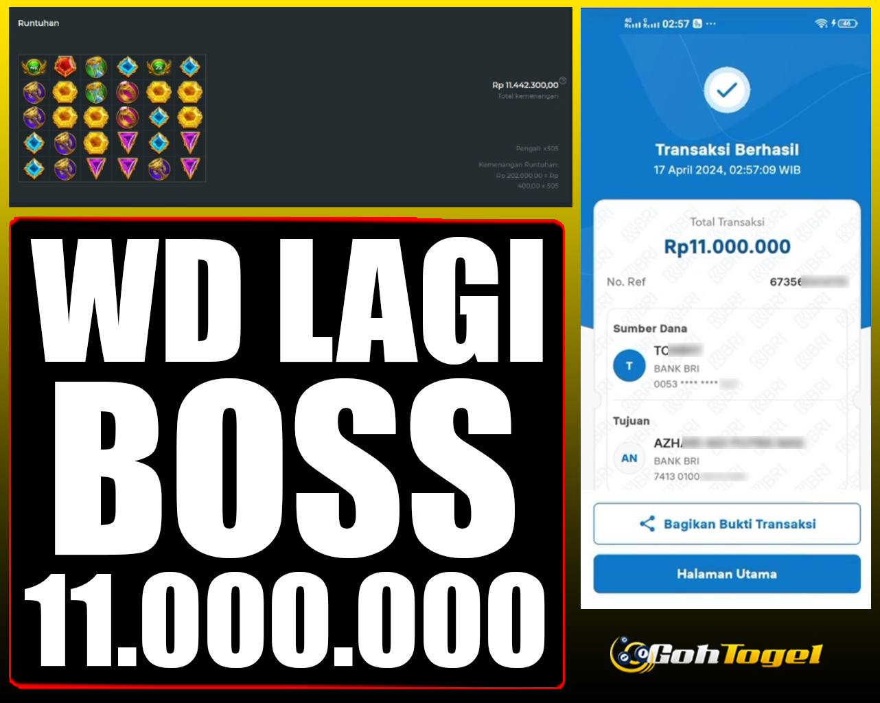 SELAMAT KEPADA ID XXX JACKPOT SLOT PRAGMATIC