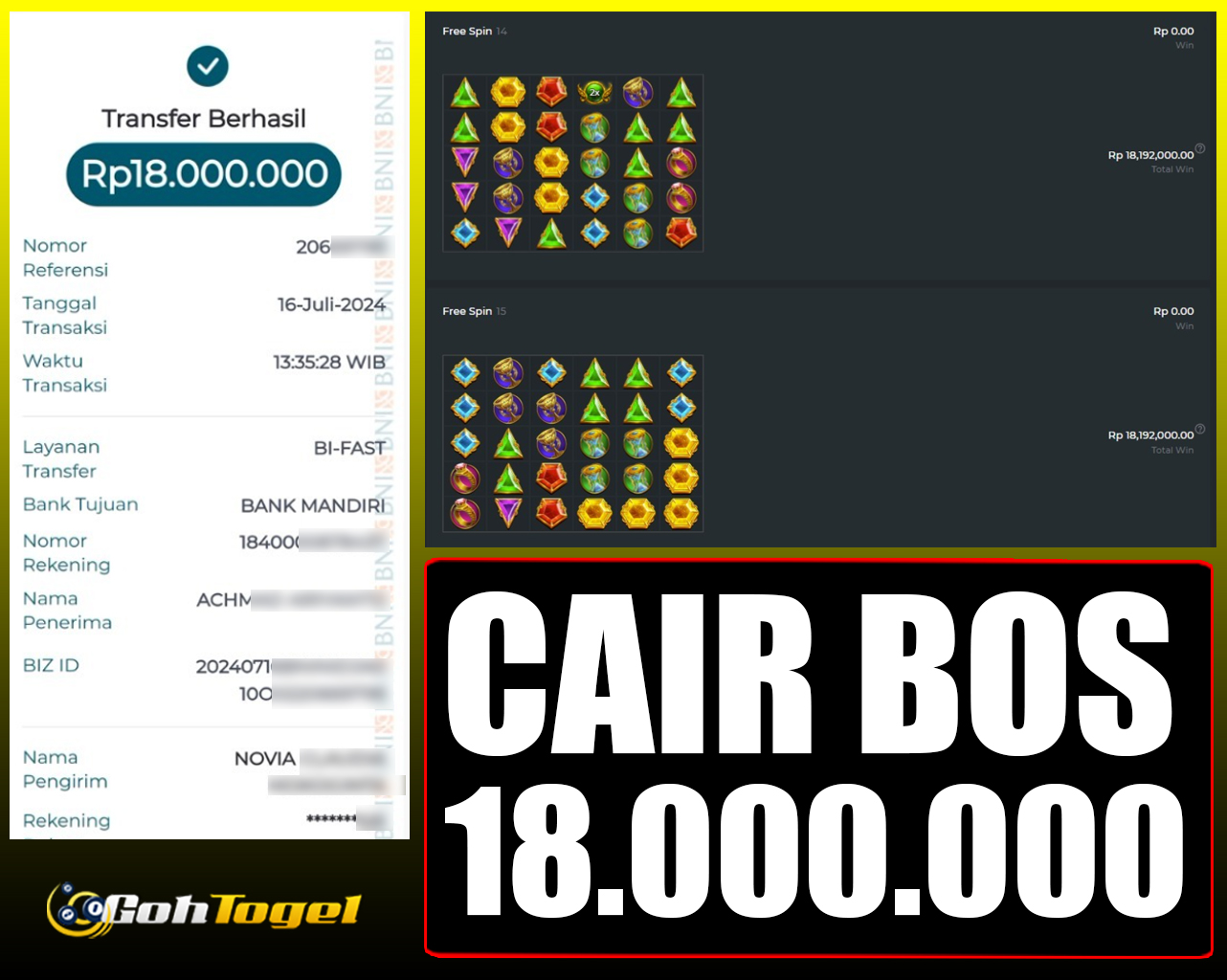 SELAMAT KEPADA ID XXX JACKPOT SLOT PRAGMATIC